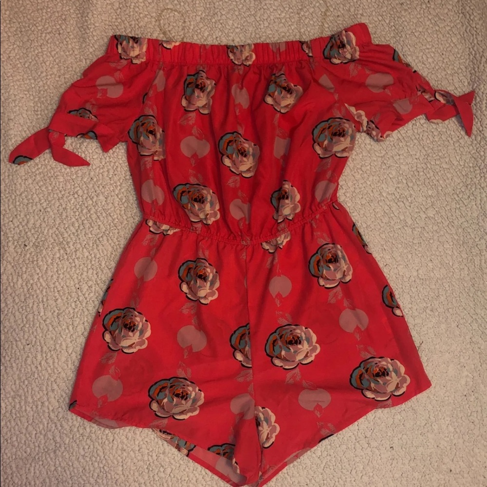 Floral romper